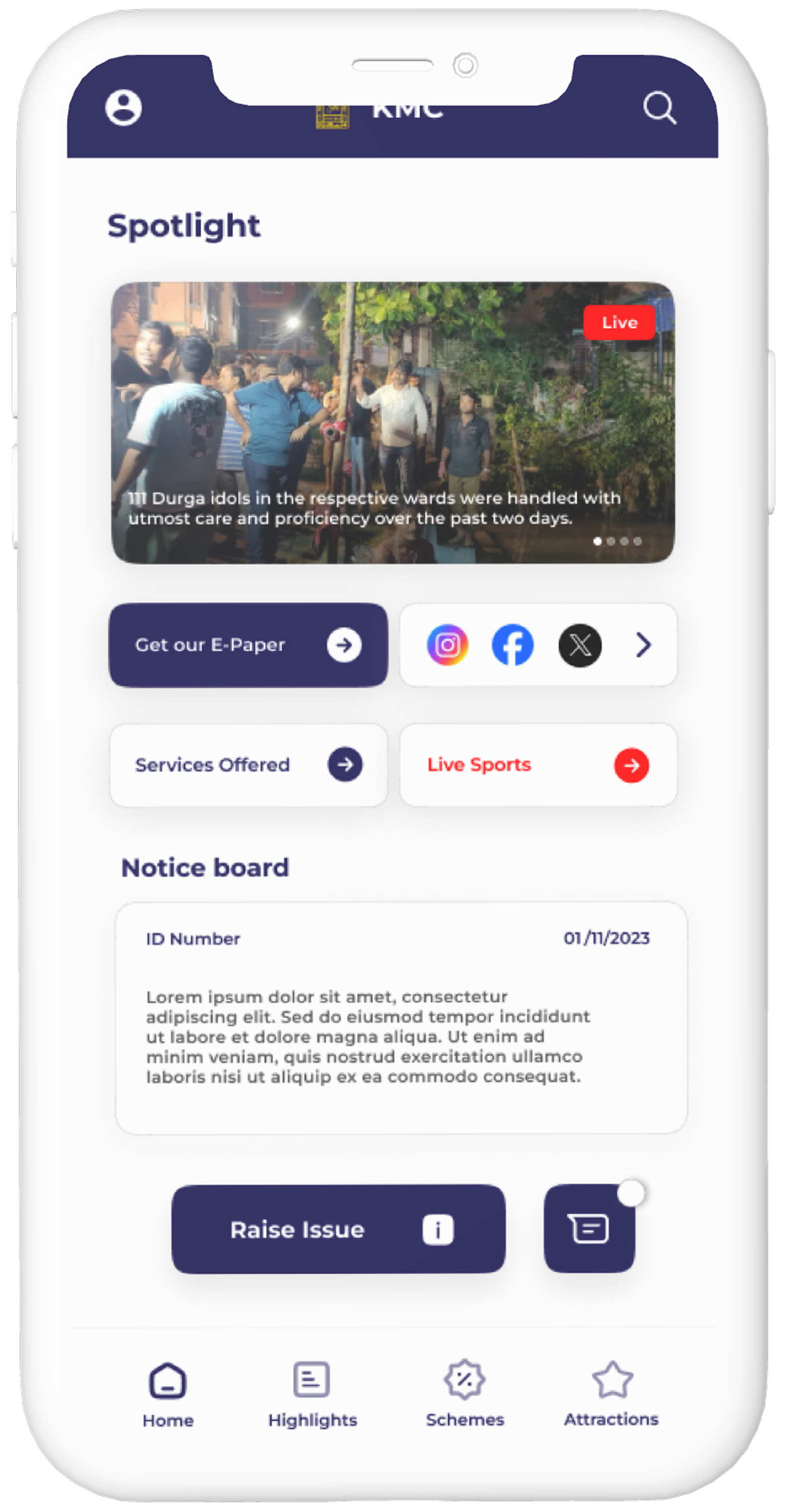 MyCouncillor Screen